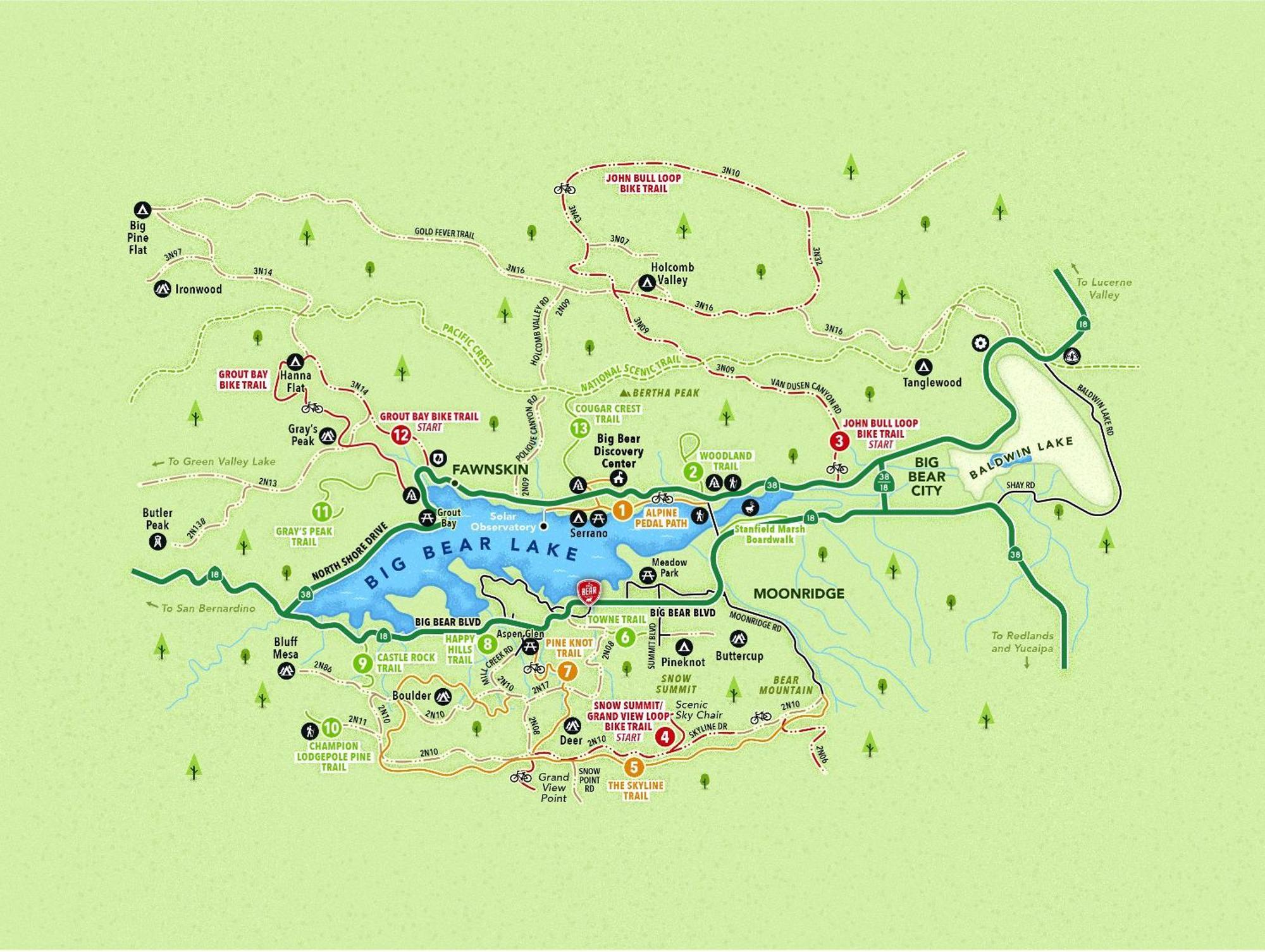 The Nest On Towne Trail - Hot Tub, Bbq, Fire Pit Villa บิ๊กแบร์เลค ภายนอก รูปภาพ
